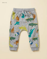 Fred & Flo (BWB-140) Drop-Crotch Harem Joggers