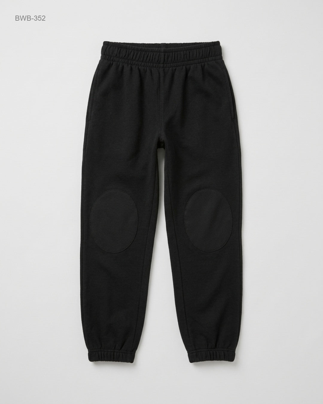 LEFTIES Black Knee-Patch Joggers buy preloved clothing online Pakistan