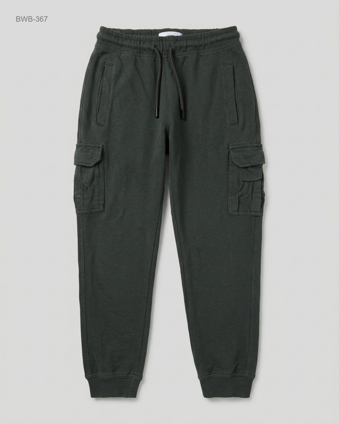 Mango Green Cargo Jogger Pants buy preloved clothing online Pakistan