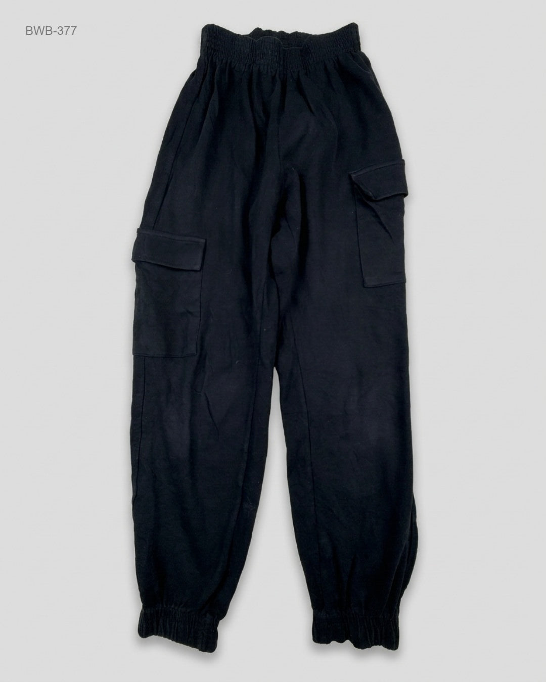 Zara Black Cargo Joggers buy preloved clothing online Pakistan
