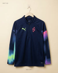 PUMA (BWT-129) Quarter-Zip Athletic Training Top