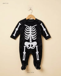 Unknown (BWT-131) Baby Skeleton Romper / Sleepsuit