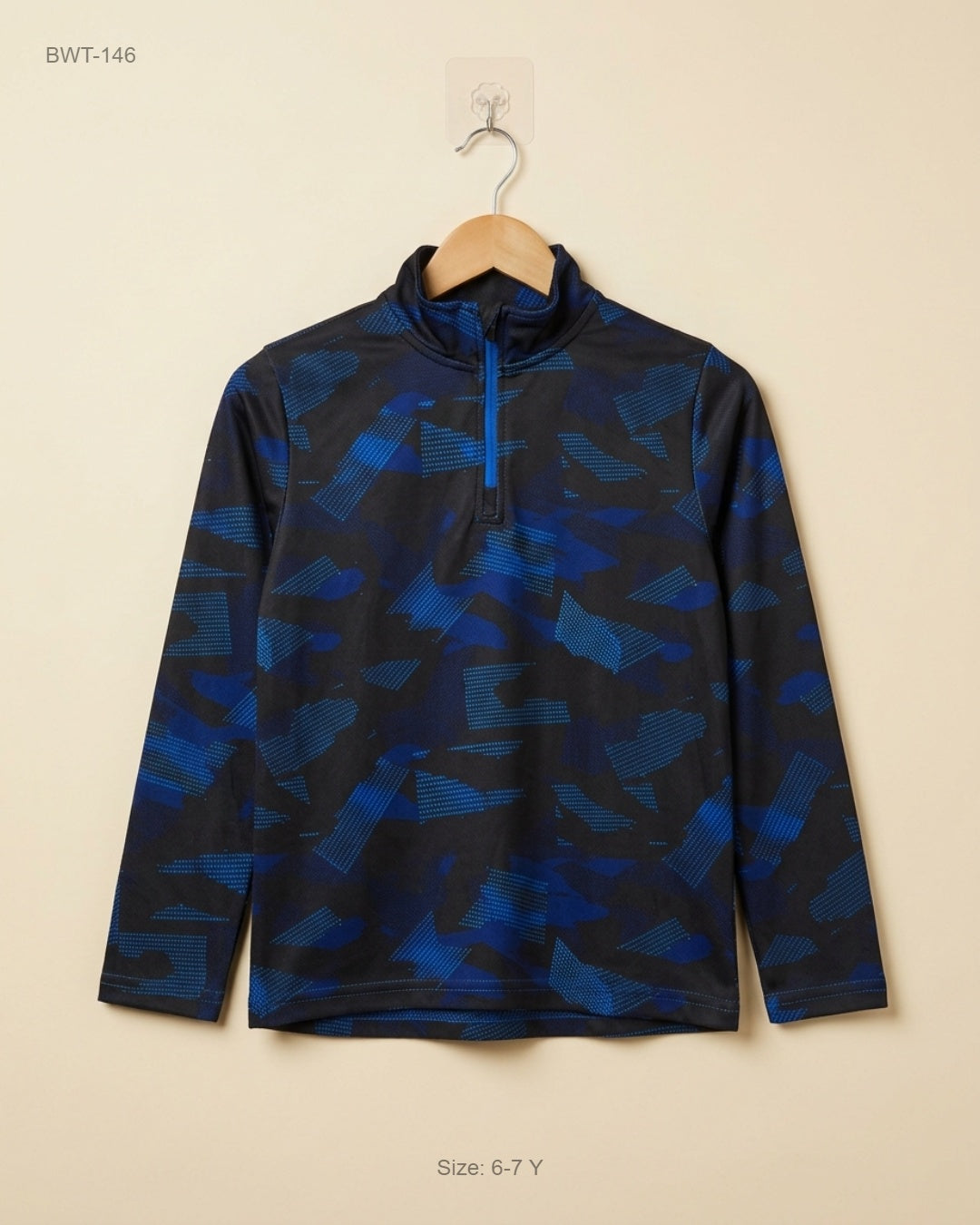CRIVIT (BWT-146) Quarter-Zip Performance Top