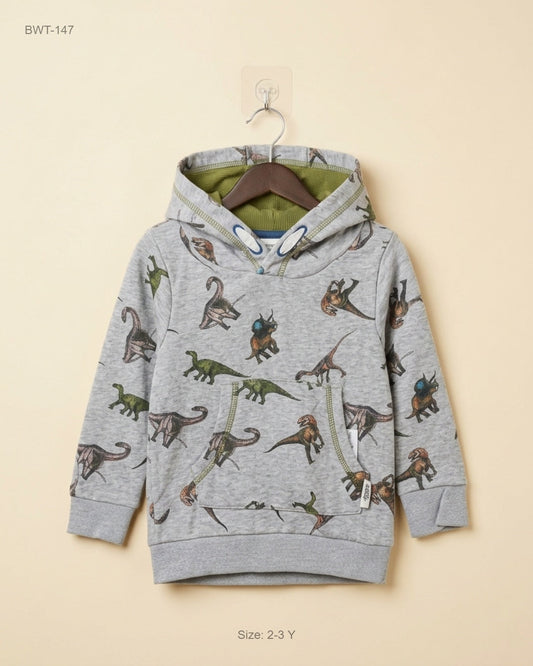 Preloved Premium Boys Winter Tops by PER UNA - M&S, Grey Cotton for Boys - OTS Thrift Shop Karachi Pakistan