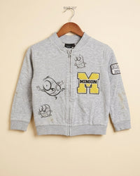 Minions (BWT-207) Kids' Zip-Up Sweatshirt