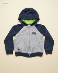 Fagottine (BWT-262) Zip-Up Quilted Hoodie