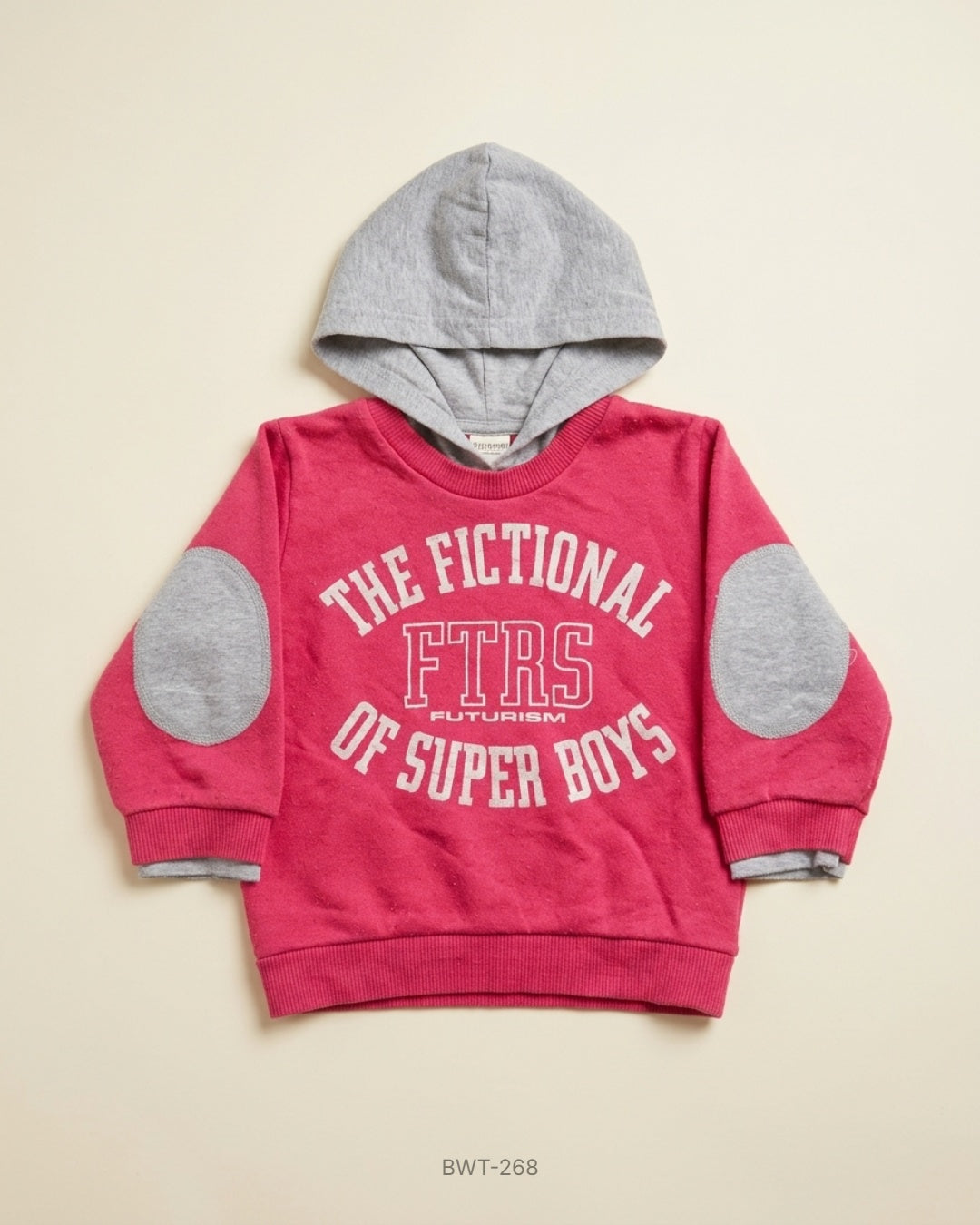 Benetton (BWT-268) Graphic Hooded Sweatshirt