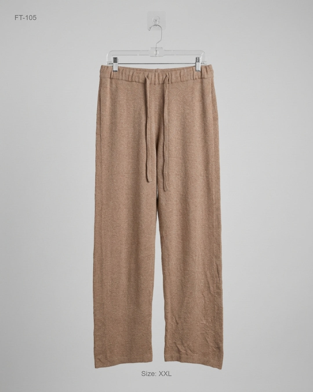 Flapper Trousers | TIME TRU | Preloved Branded | BEIGE Acralic | Premium | OTS Thrift Store Islamabad Pakistan