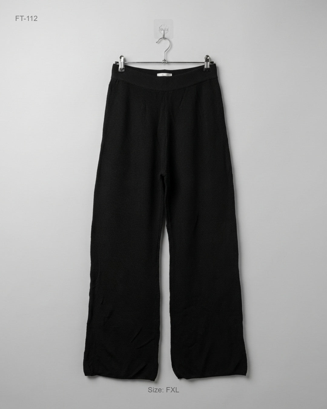 UK Imported secondhand Flapper Trousers - CUT LABEL brand, BLACK Viscose, Premium condition, for Women - Online Thrift Store Peshawar Pakistan