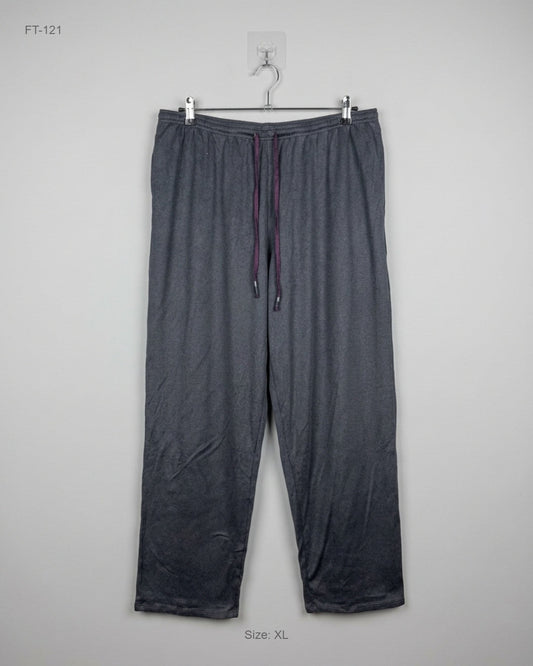 Flapper Trousers | UNKNOWN | Preloved Branded | GREY Polyester | Premium | OTS Thrift Store Peshawar Pakistan
