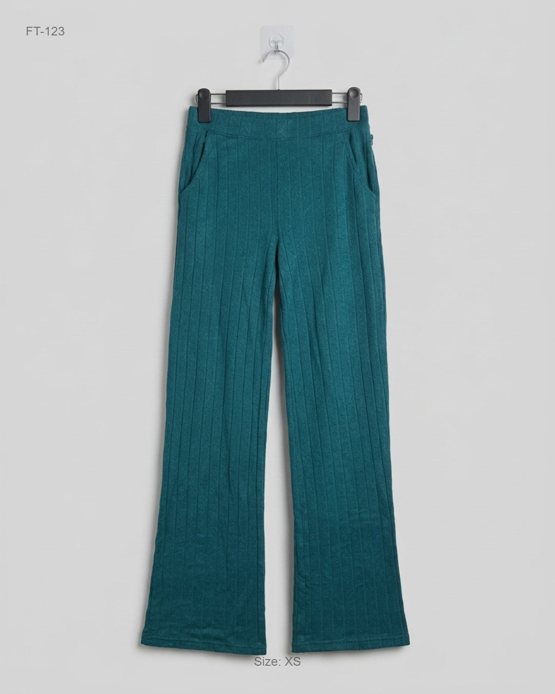 Flapper Trousers | PRIMARK | Preloved Branded | TEAL Viscose | Premium | OTS Thrift Store Islamabad Pakistan