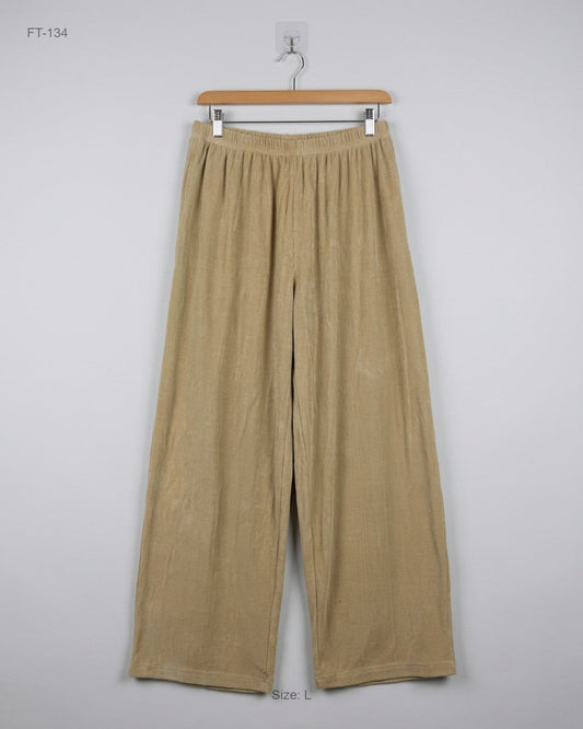 Shop Premium Flapper Trousers by together | Preloved Branded Clothes | Yellow POLYSETER | Women | OTS Thrift Store Peshawar Pakistan