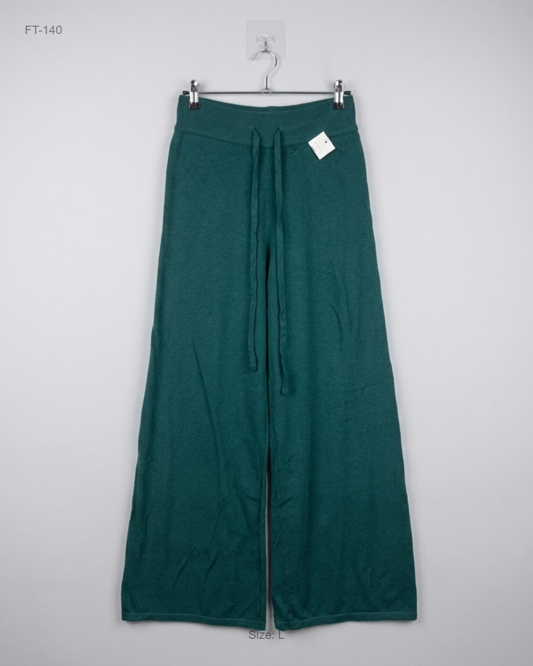 Premium Condition Flapper Trousers | Preloved Cut label | Green Polyester | Thrift Shop for Women Karachi Pakistan | OTS