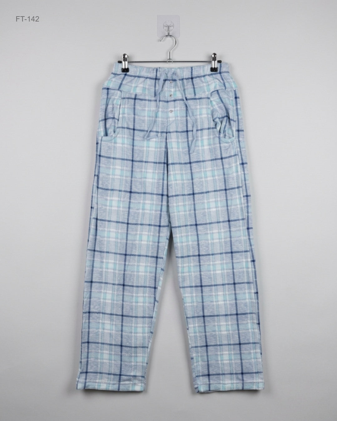 Premium Condition Flapper Trousers | Preloved JOCKEY | BLUE Polyester | Thrift Shop for Women Karachi Pakistan | OTS