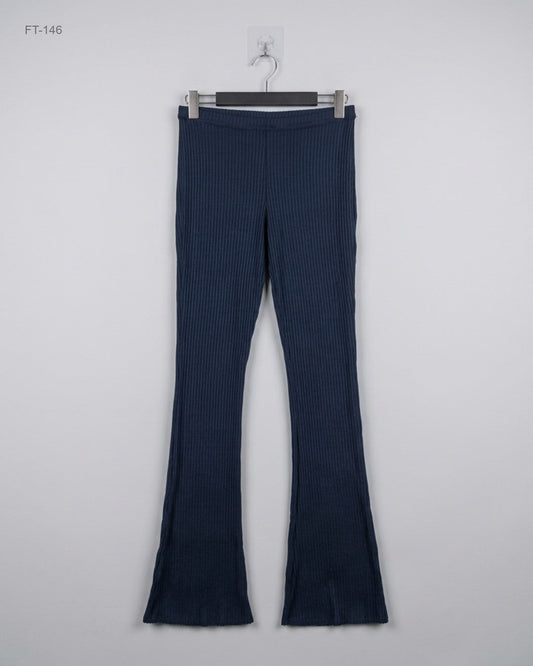 Shop Premium Flapper Trousers by Wild fable | Preloved Branded Clothes | Blue POLYESTER | Women | OTS Thrift Store Karachi Pakistan
