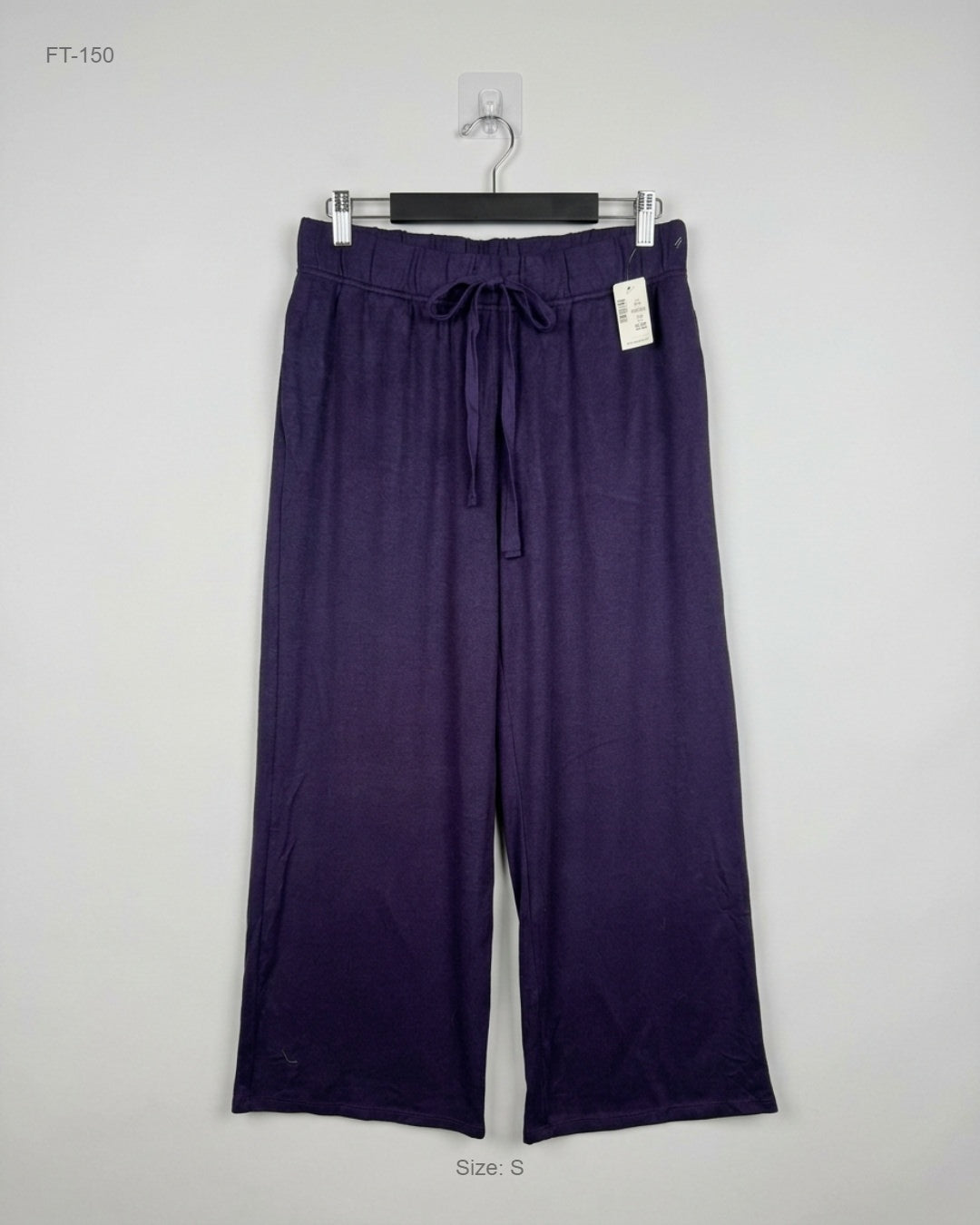 Premium Condition Flapper Trousers | Preloved Lands ends | Purpel Polyester | Thrift Shop for Women Islamabad Pakistan | OTS