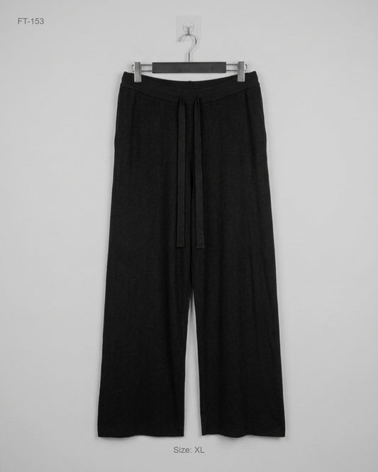 Flapper Trousers | GEORGE | Preloved Branded | BLACK Polyester | Premium | OTS Thrift Store Islamabad Pakistan