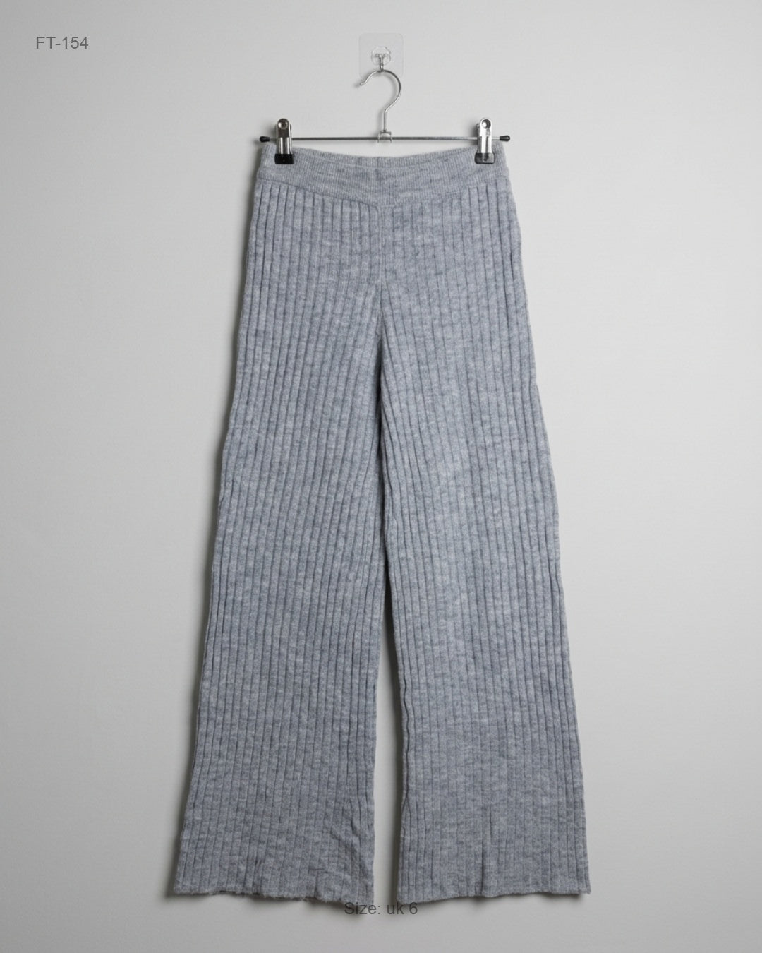 UK Imported secondhand Flapper Trousers - princess polly brand, grey Polyester, Premium condition, for Women - Online Thrift Store Islamabad Pakistan