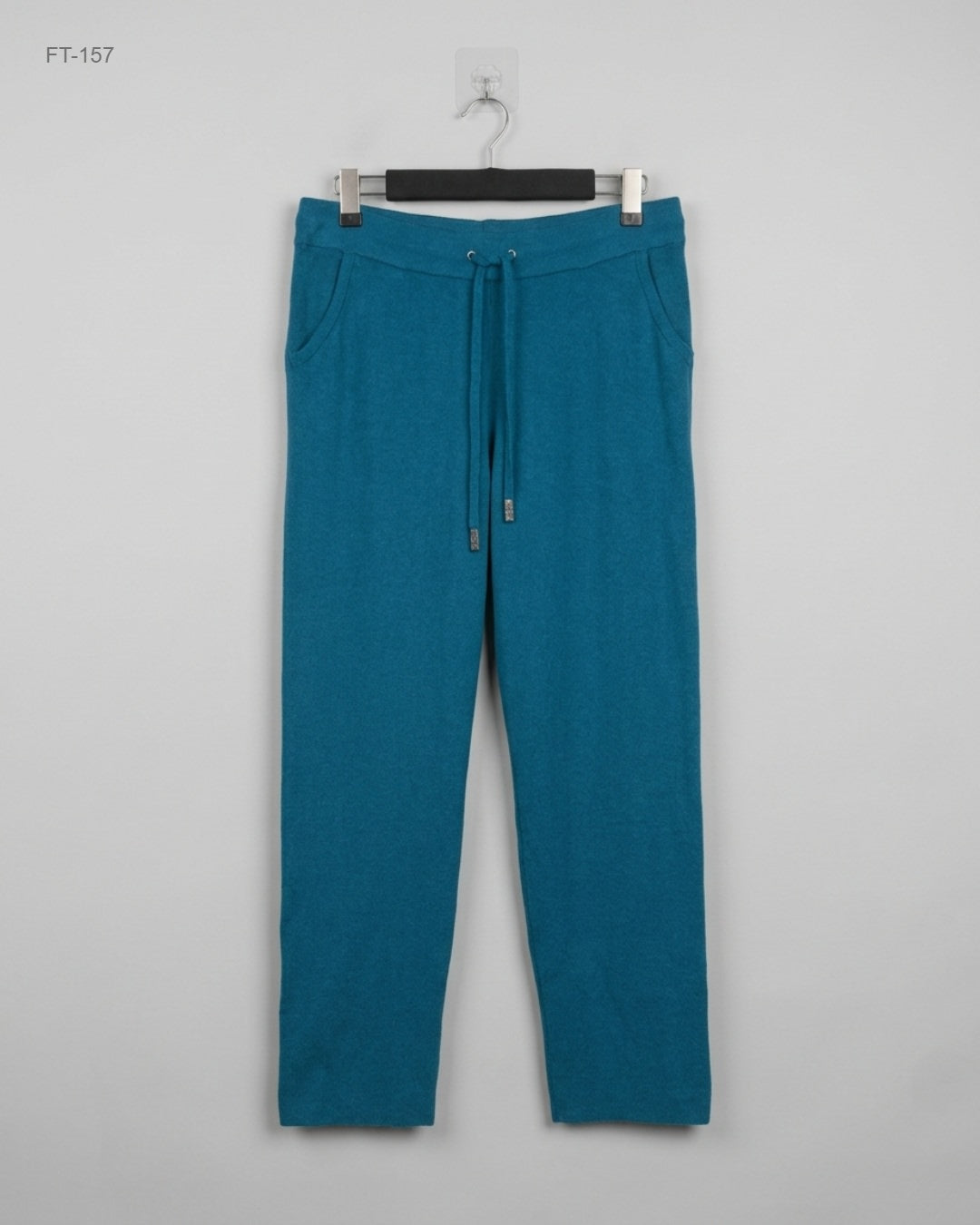 Flapper Trousers | CHICOS | Preloved Branded | TEAL POLYESTER | Premium | OTS Thrift Store Islamabad Pakistan