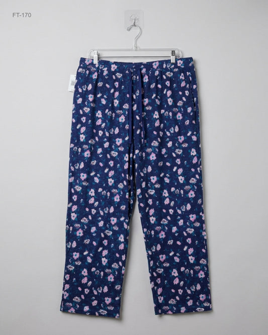 Premium Condition Flapper Trousers | Preloved Cut Label | blue Polyester | Thrift Shop for Women Lahore Pakistan | OTS