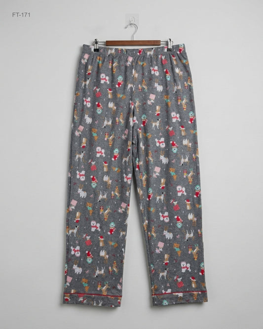 Premium Condition Flapper Trousers | Preloved Cut label | GREY Polyester | Thrift Shop for Women Karachi Pakistan | OTS
