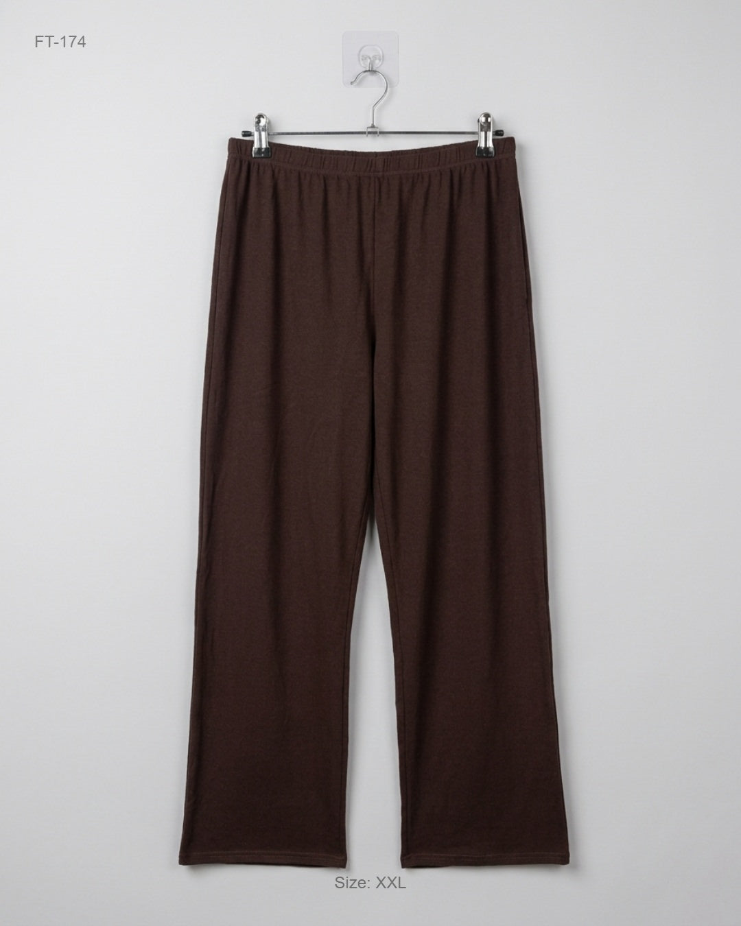 Shop Premium Flapper Trousers by cut label | Preloved Branded Clothes | Brown Polyester | Women | OTS Thrift Store Karachi Pakistan