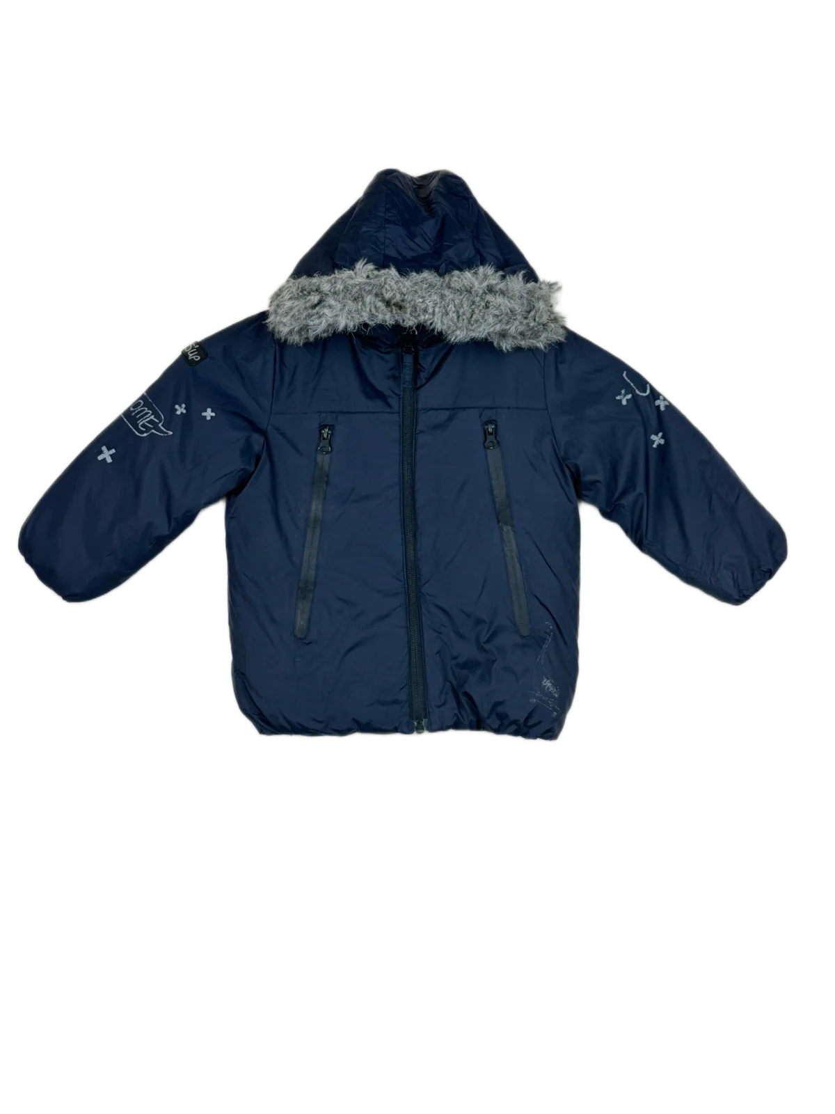 Excellent Condition Girls Jackets | Preloved NEXT | Blue Polyester | Thrift Shop for Girls Islamabad Pakistan | OTS