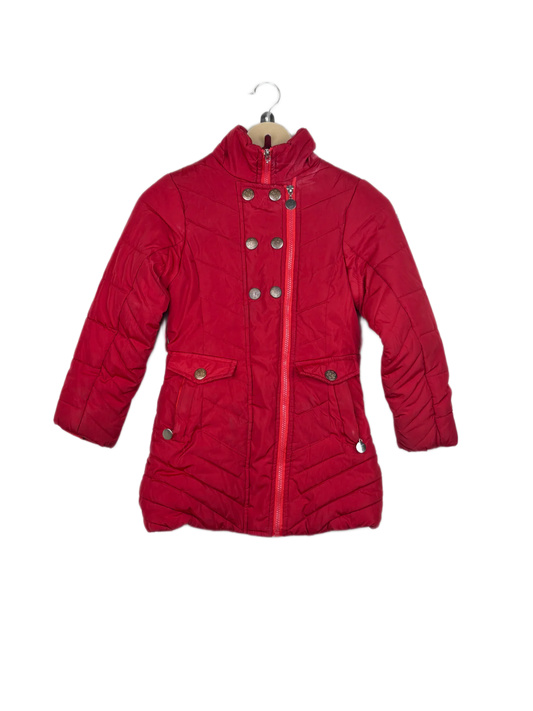 UK Imported secondhand Girls Jackets - Newness brand, Red Cotton, Premium condition, for Girls - Online Thrift Store Karachi Pakistan