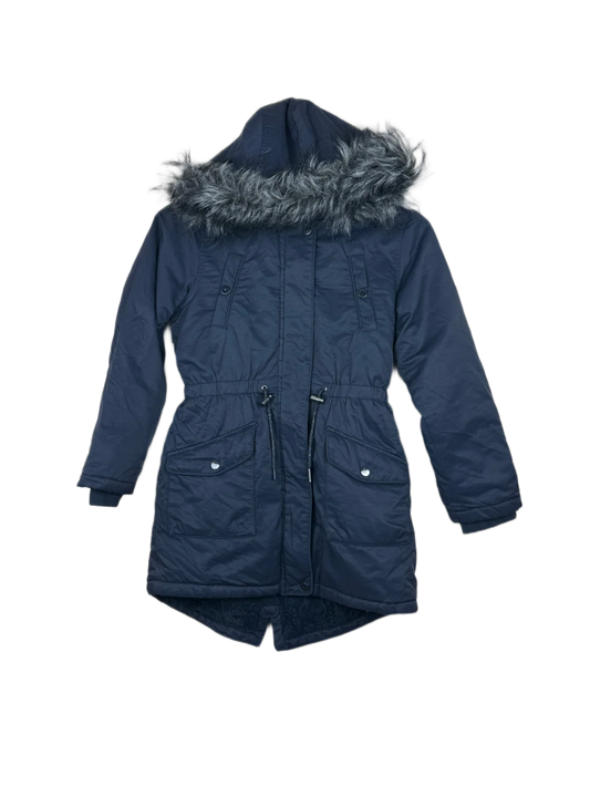 Secondhand Branded Girls Jackets by Next, Blue Polyester fabric, Premium Plus condition, for Girls - Online Thrift Shop Peshawar Pakistan