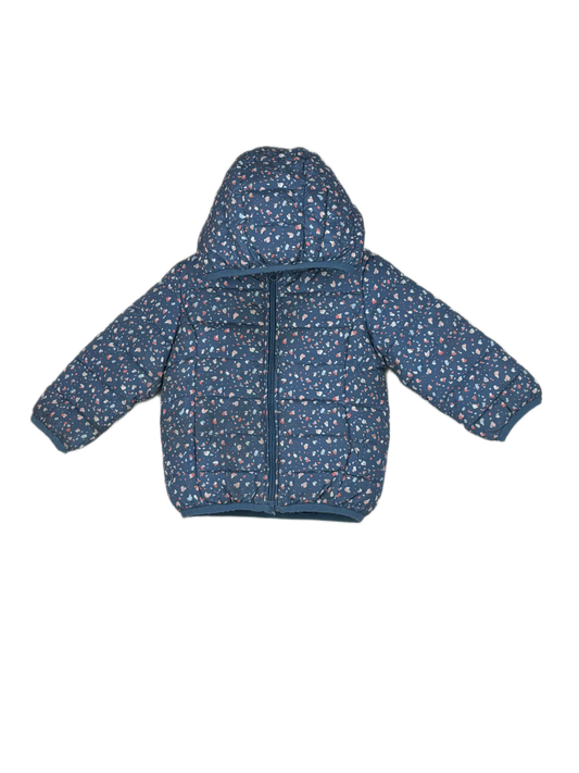 UK Imported secondhand Girls Jackets - Gemo brand, Grey Polyester, Premium condition, for Girls - Online Thrift Store Peshawar Pakistan