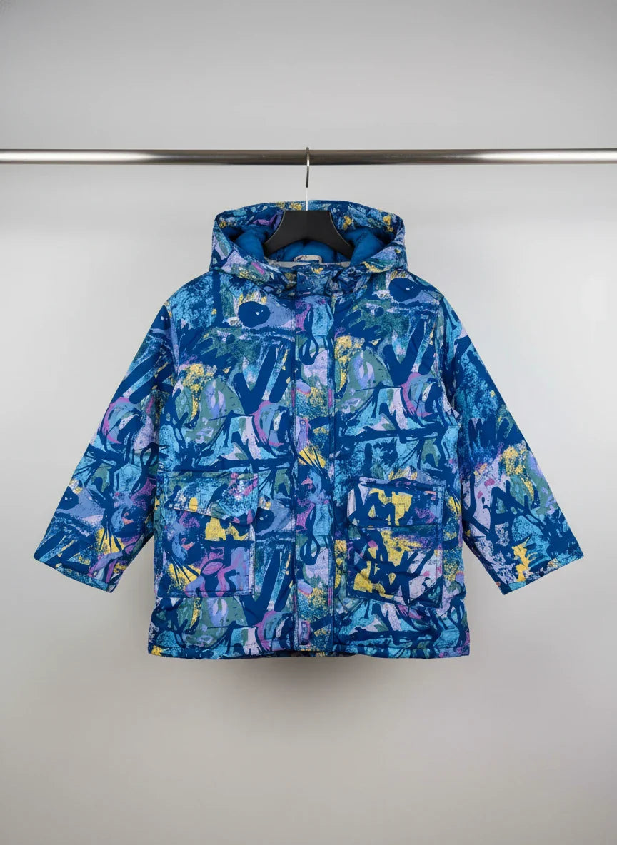 UK Imported secondhand Girls Jackets - Unknown brand, Multi Polyester, Premium condition, for Girls - Online Thrift Store Lahore Pakistan