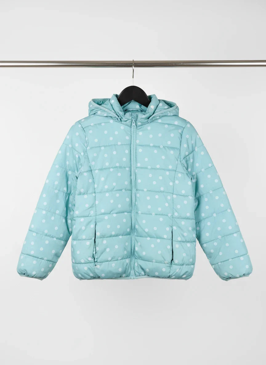 Excellent Condition Girls Jackets | Preloved Sinsay | Turquoise Polyester | Thrift Shop for Girls Islamabad Pakistan | OTS