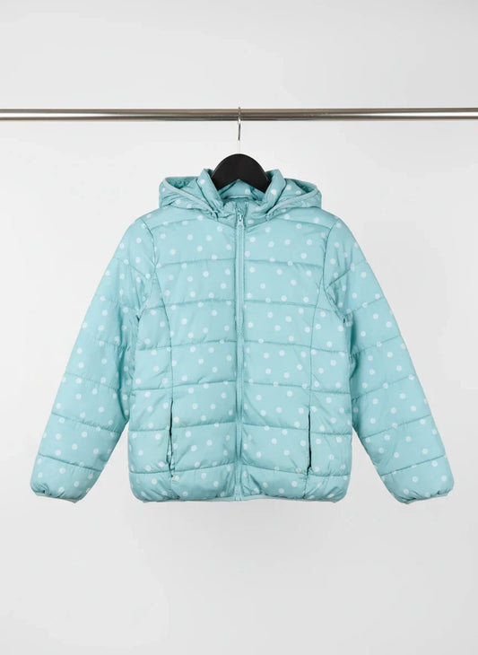 Excellent Condition Girls Jackets | Preloved Sinsay | Turquoise Polyester | Thrift Shop for Girls Islamabad Pakistan | OTS