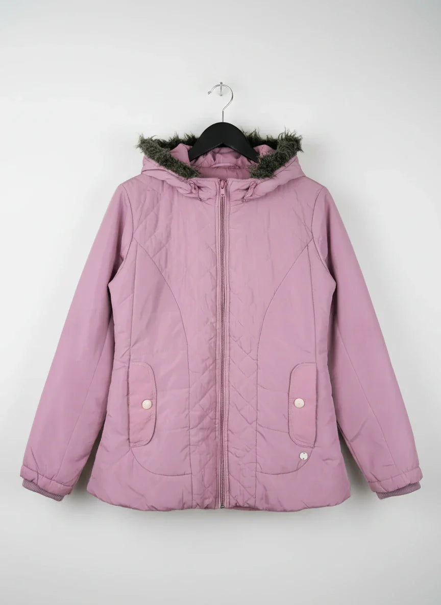 Girls Jackets | Une Veste | Preloved Branded | TeaPink Polyester | Good | OTS Thrift Store Karachi Pakistan