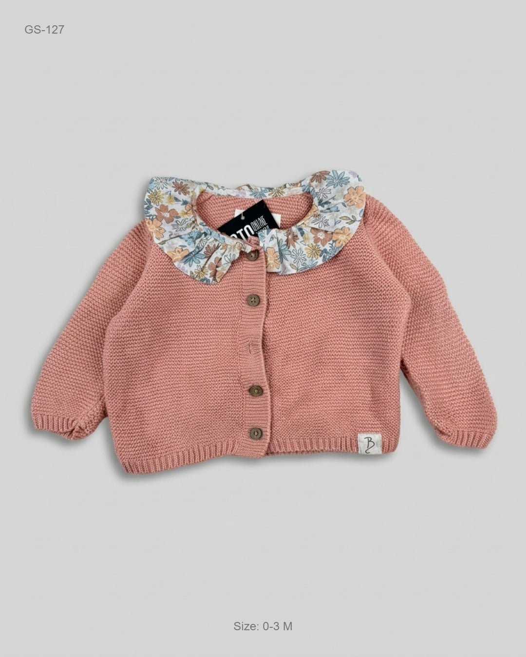 Shop Premium Girls Sweaters by Billie | Preloved Branded Clothes | Coral Polyester | Girls | OTS Thrift Store Islamabad Pakistan