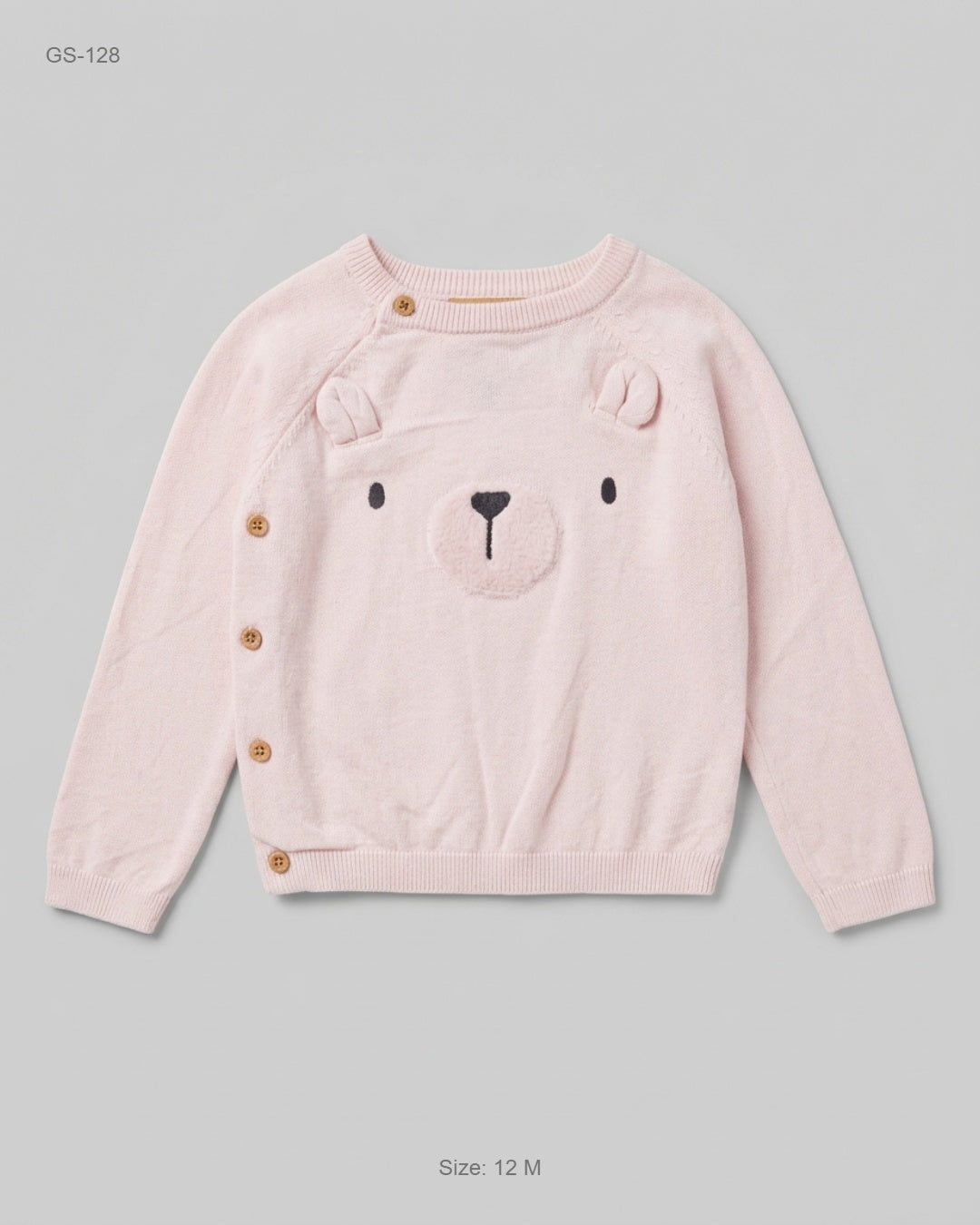 Shop Premium Girls Sweaters by TU | Preloved Branded Clothes | Pink Cotton | Girls | OTS Thrift Store Karachi Pakistan