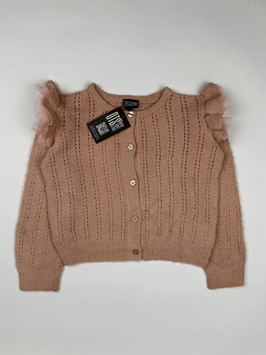 Secondhand Branded Girls Sweaters by Samson, Teapink Acrylic fabric, Excellent condition, for Girls - Online Thrift Shop Islamabad Pakistan