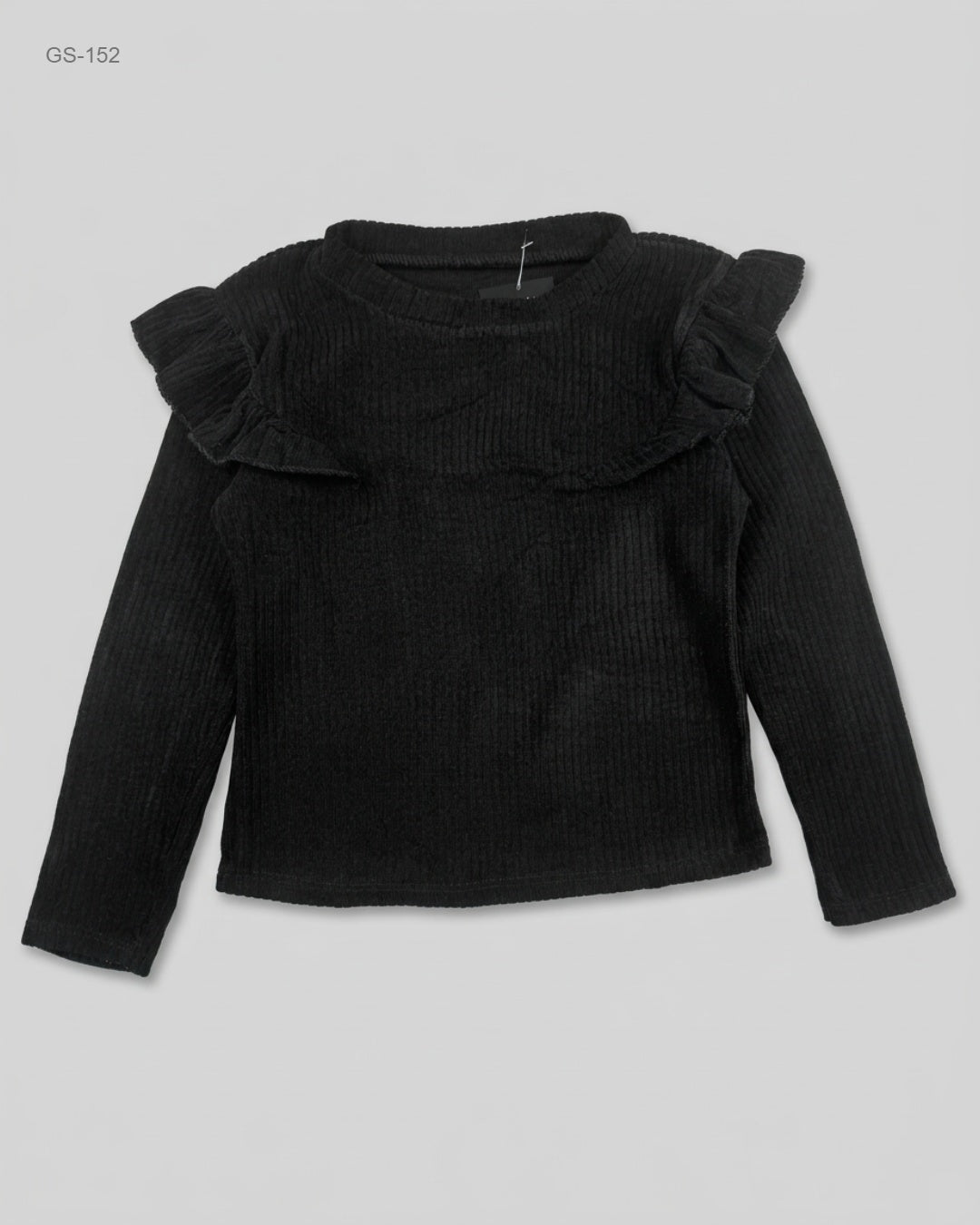 Preloved Premium Girls Sweaters by CUT LABEL, Black Polyester for Girls - OTS Thrift Shop Islamabad Pakistan