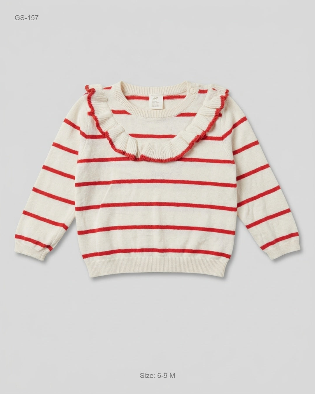 Girls Sweaters | H&M | Preloved Branded | OffWhite Cotton | Premium | OTS Thrift Store Karachi Pakistan