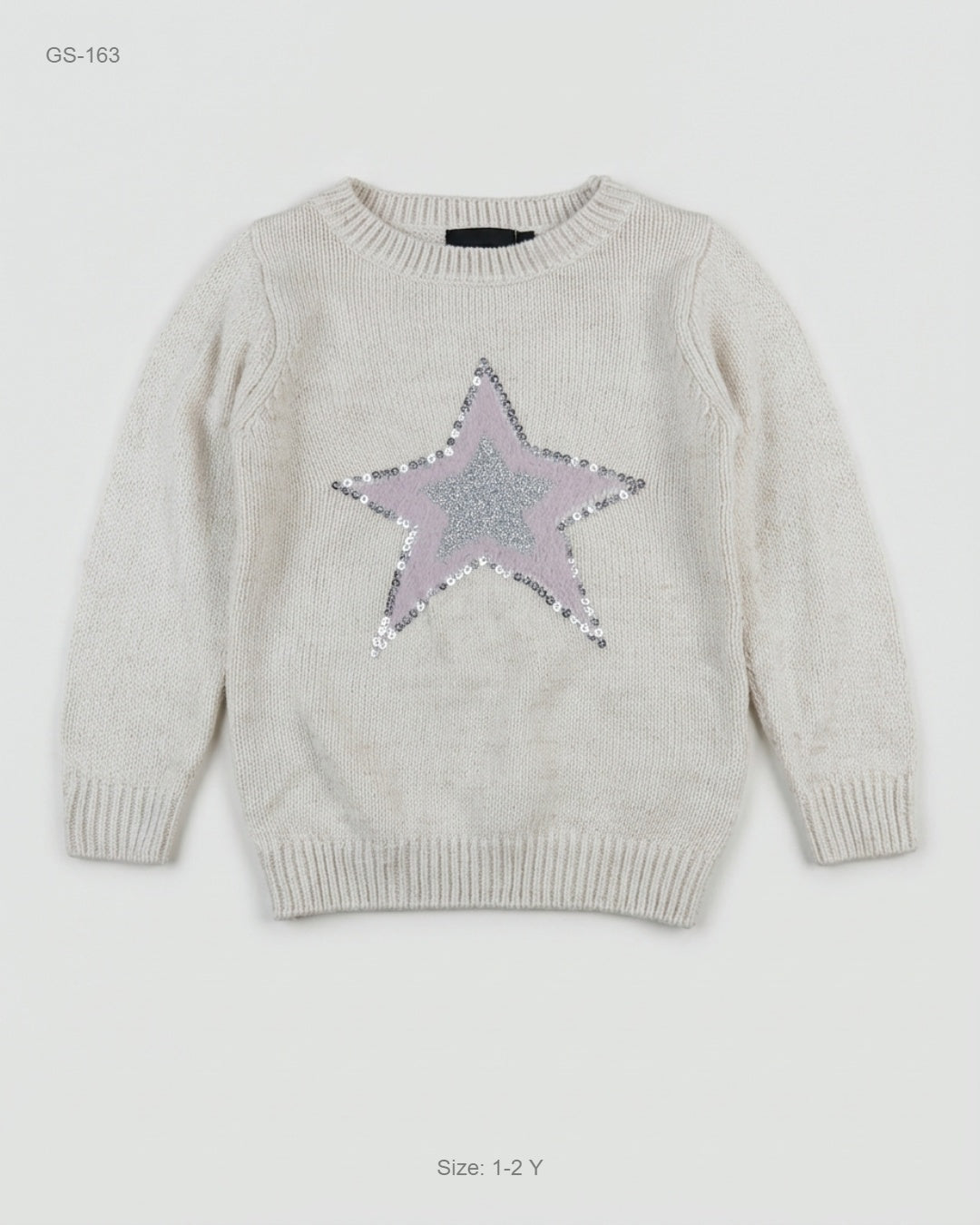 Secondhand Branded Girls Sweaters by NUTMEG, OffWhite Polyester fabric, Premium condition, for Girls - Online Thrift Shop Peshawar Pakistan