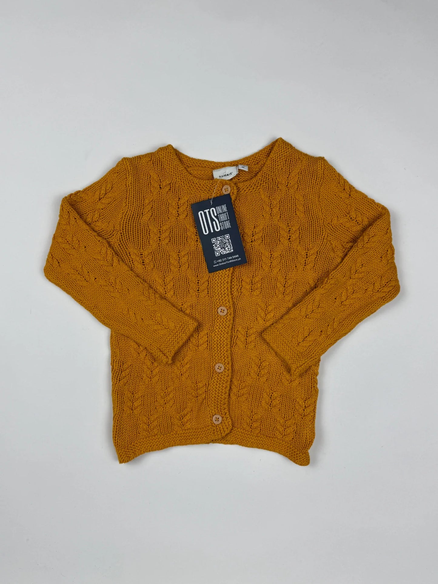 Premium Plus Condition Girls Sweaters | Preloved Nameit | Mustered Wool | Thrift Shop for Girls Lahore Pakistan | OTS