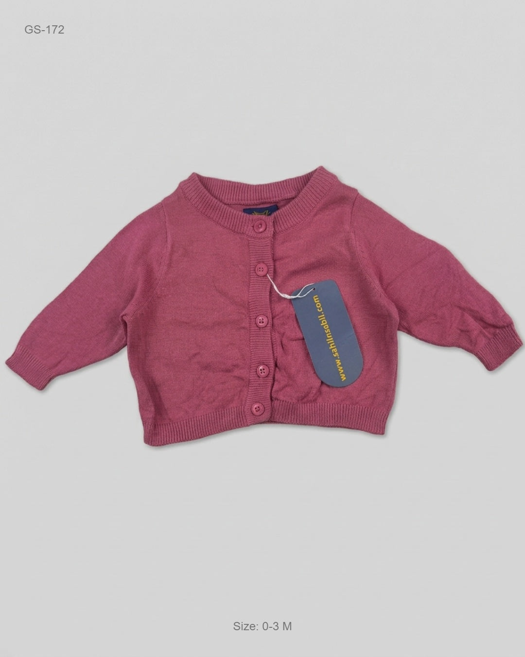Preloved Premium Plus Girls Sweaters by SAHIL N SABIL, Pink Cotton for Girls - OTS Thrift Shop Karachi Pakistan