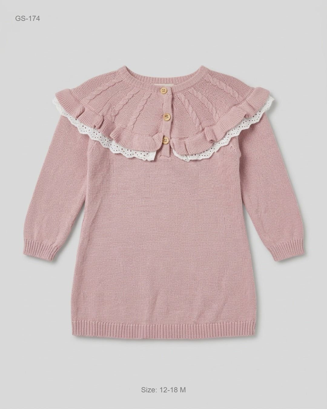 Shop Premium Girls Sweaters by Matalan | Preloved Branded Clothes | Pink Cotton | Girls | OTS Thrift Store Islamabad Pakistan