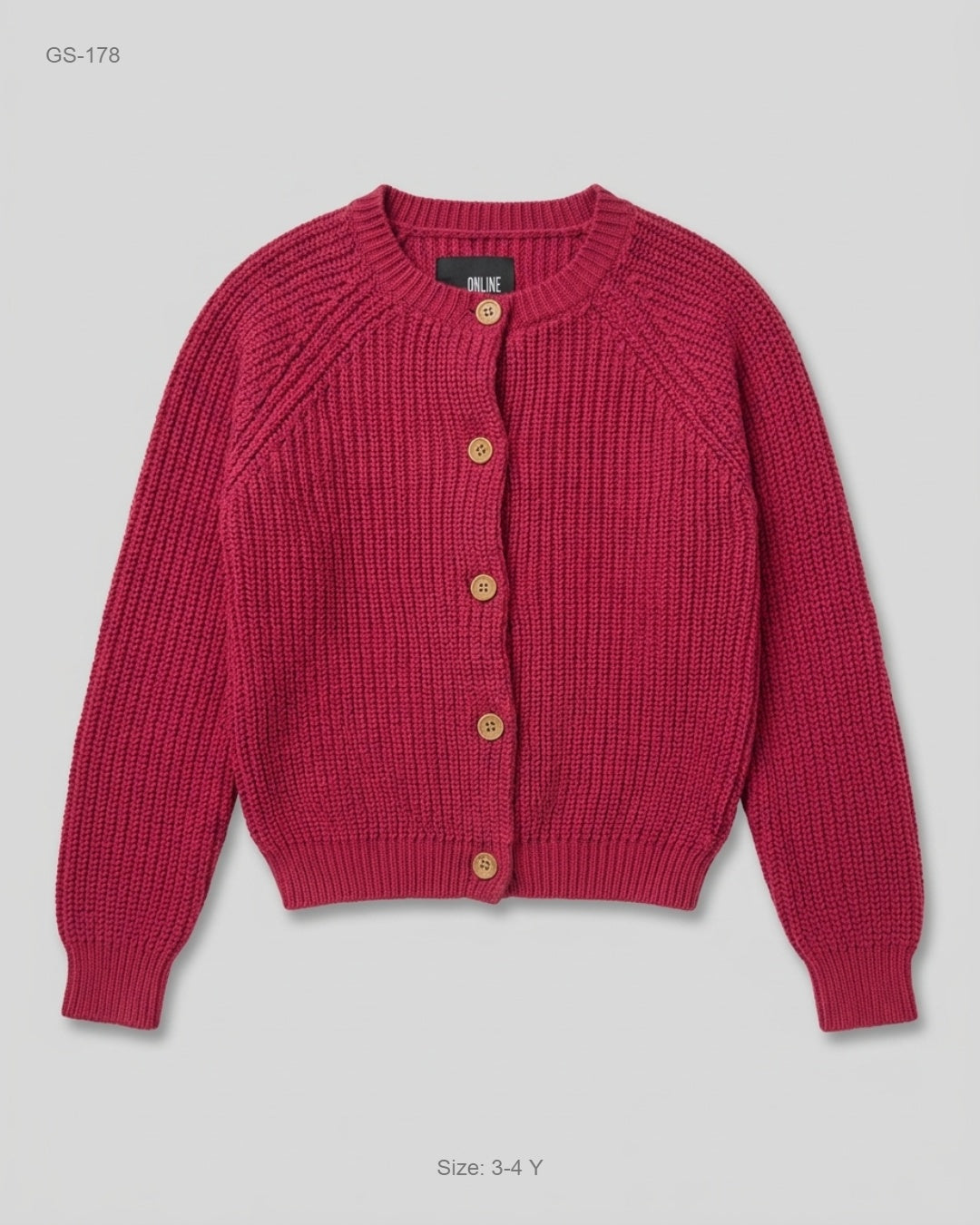 Preloved Premium Girls Sweaters by NUTMEG, Maroon Cotton for Girls - OTS Thrift Shop Lahore Pakistan