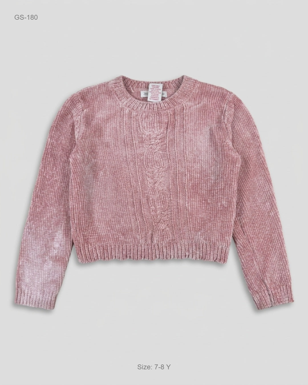 Preloved Premium Girls Sweaters by Tommy Bohama, Pink Polyester for Girls - OTS Thrift Shop Karachi Pakistan