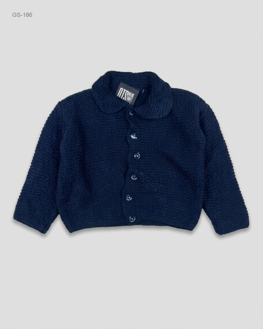 Girls Sweaters | CUT LABEL | Preloved Branded | DarkBlue Polyester | Premium | OTS Thrift Store Islamabad Pakistan