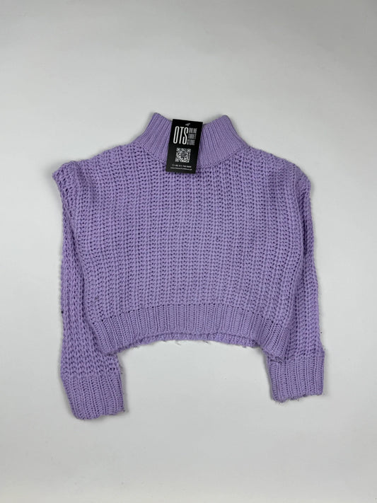 UK Imported secondhand Girls Sweaters - Zeeman brand, Mauve Wool, Premium condition, for Girls - Online Thrift Store Karachi Pakistan