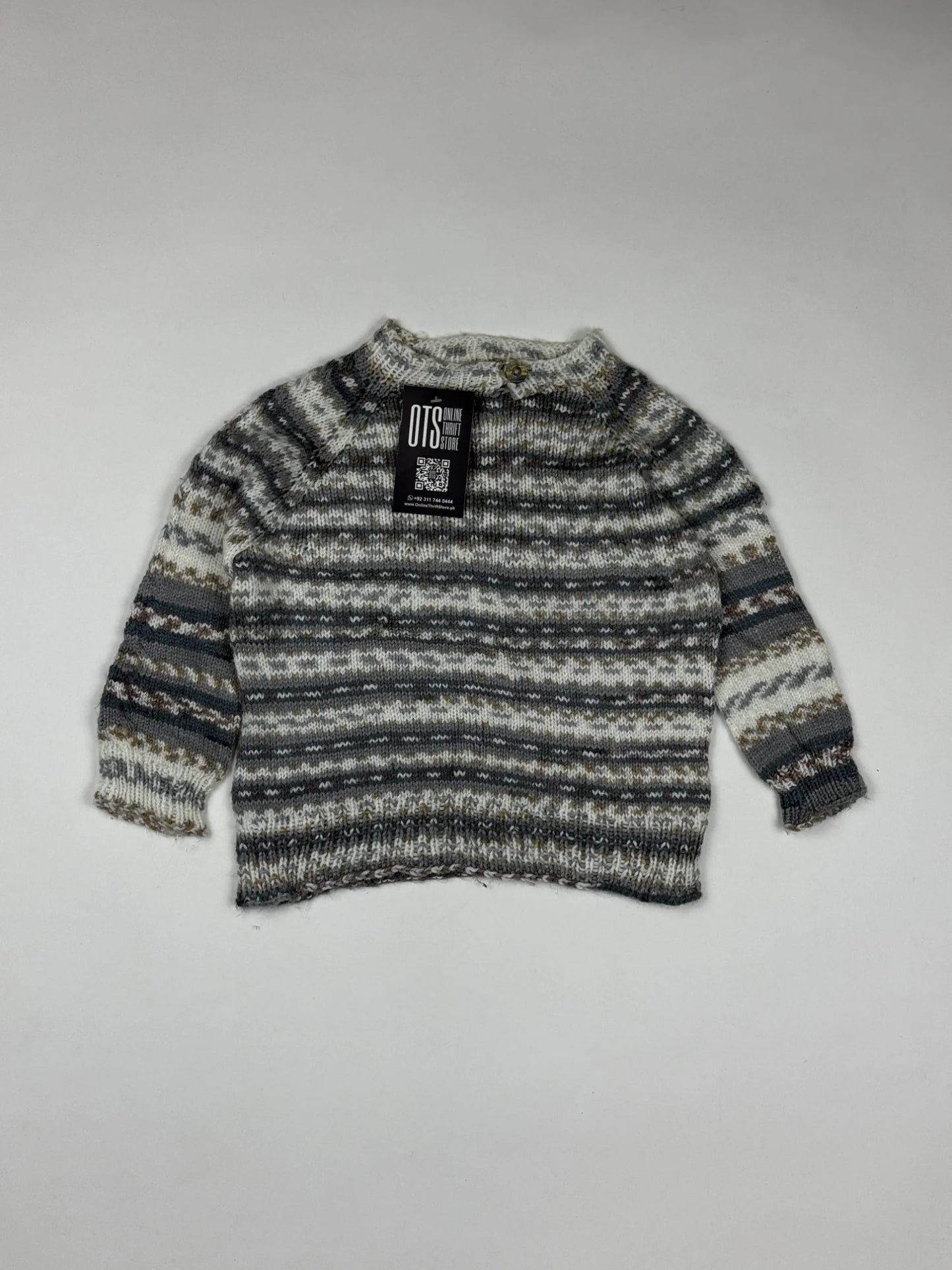 Excellent Condition Girls Sweaters | Preloved Cut label | Multi Wool | Thrift Shop for Girls Islamabad Pakistan | OTS