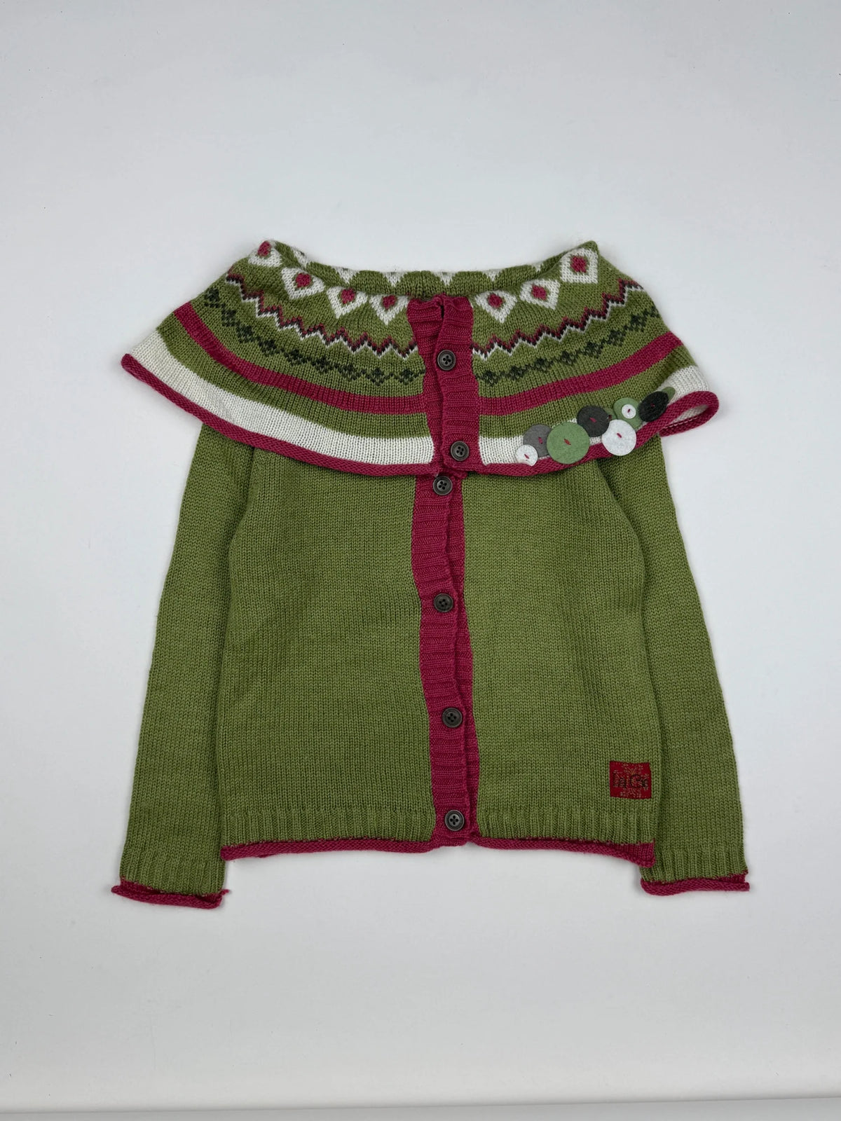 Green Girls Sweaters by petits (GS-57)