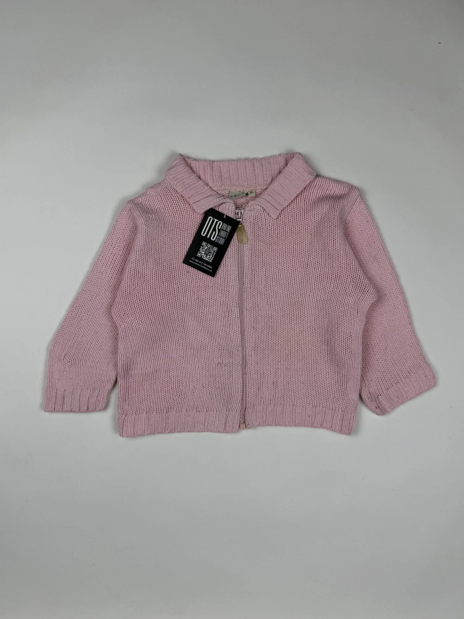 Preloved Excellent Girls Sweaters by INEXTENSO, Pink Acrylic for Girls - OTS Thrift Shop Karachi Pakistan